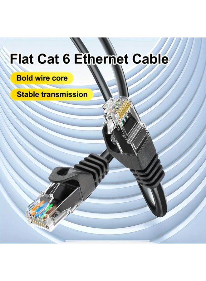 Purple Cat6 Ethernet Cable 16 4ft Gigabit 1000Mbps Shielded for Router Computer TV - Image 1